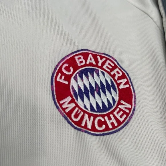 Pizarro #14Bayern Munich 2002/2003 Away ORIGINAL Adidas Soccer Jersey (L)